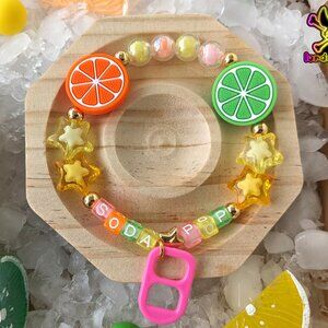 ORANGE LIME SODA POP | K-POP DEMON HUNTERS FAN FRIENDSHIP BRACELET